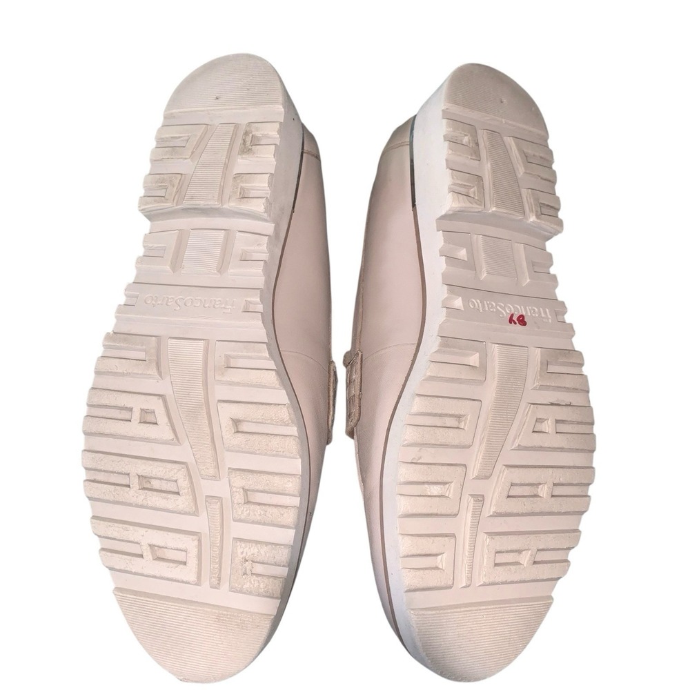 Franco Sarto Penny Loafers Beige Calf Leather Womens 10 - Picture 6 of 6